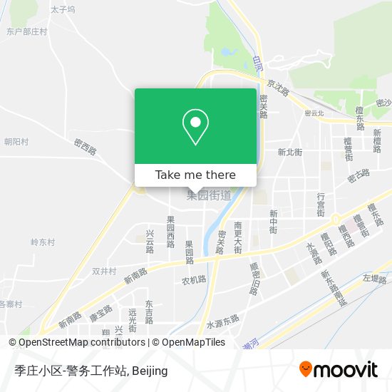 季庄小区-警务工作站 map