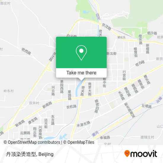 丹顶染烫造型 map