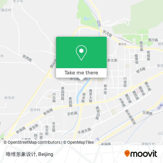 唯维形象设计 map