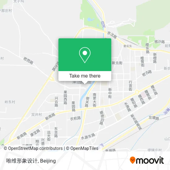 唯维形象设计 map