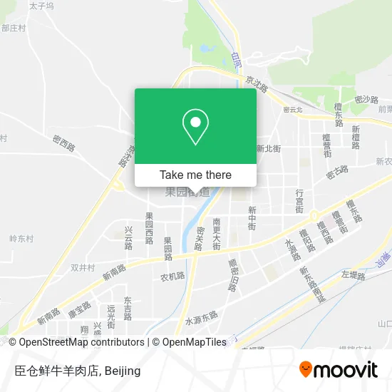 臣仓鲜牛羊肉店 map