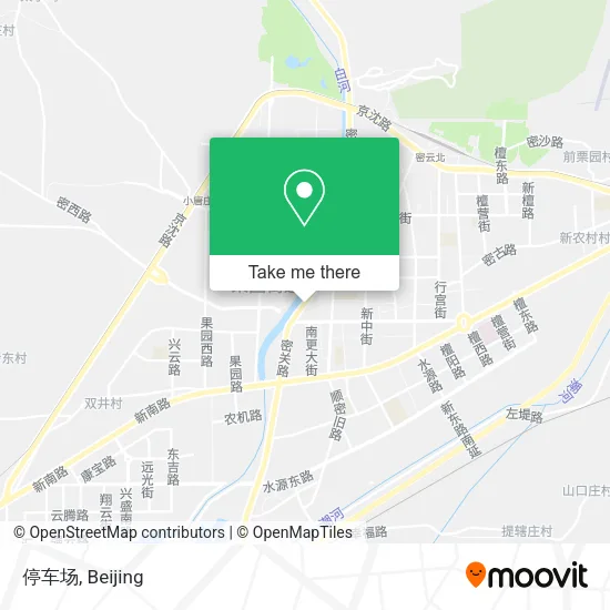 停车场 map