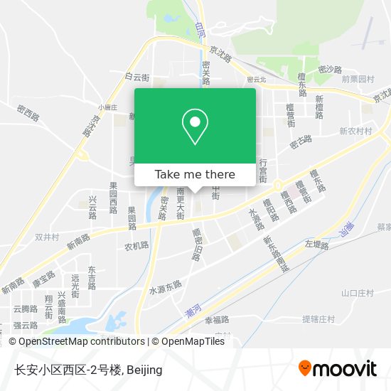 长安小区西区-2号楼 map