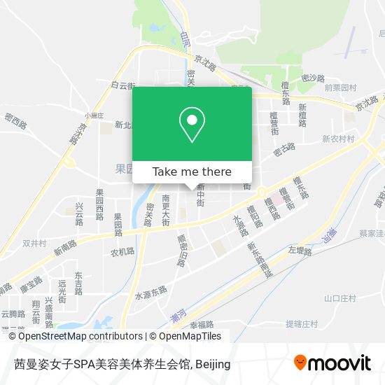 茜曼姿女子SPA美容美体养生会馆 map