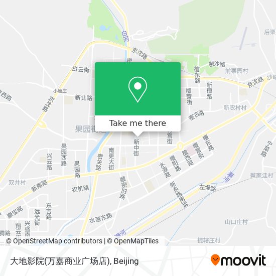 大地影院(万嘉商业广场店) map