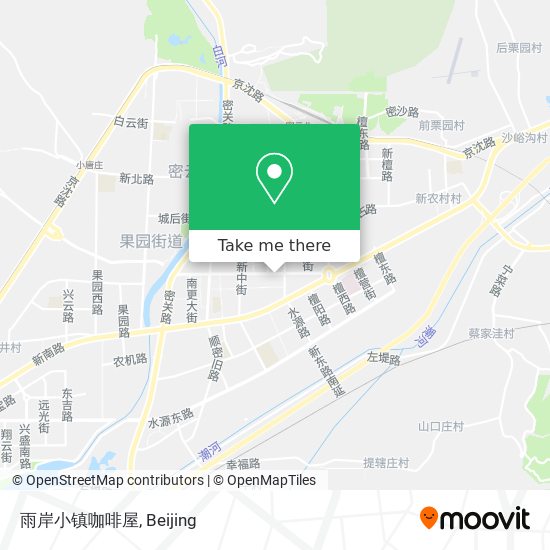 雨岸小镇咖啡屋 map