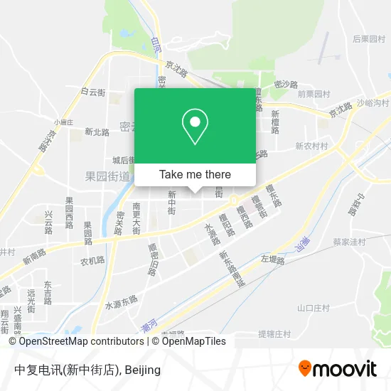 中复电讯(新中街店) map