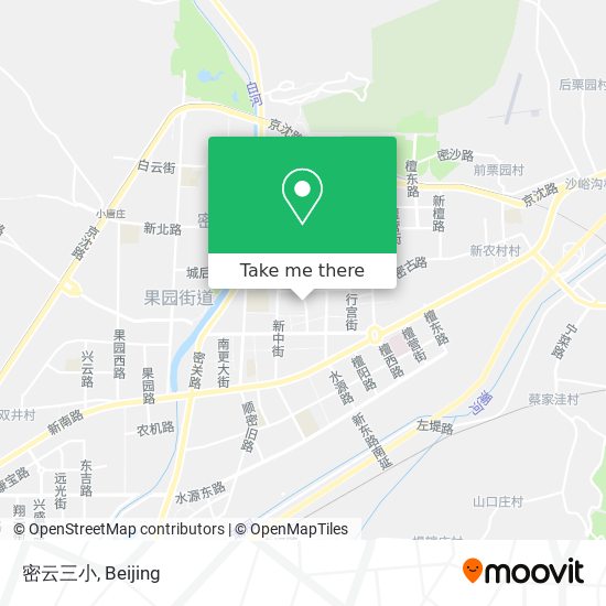 密云三小 map