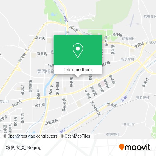 粮贸大厦 map