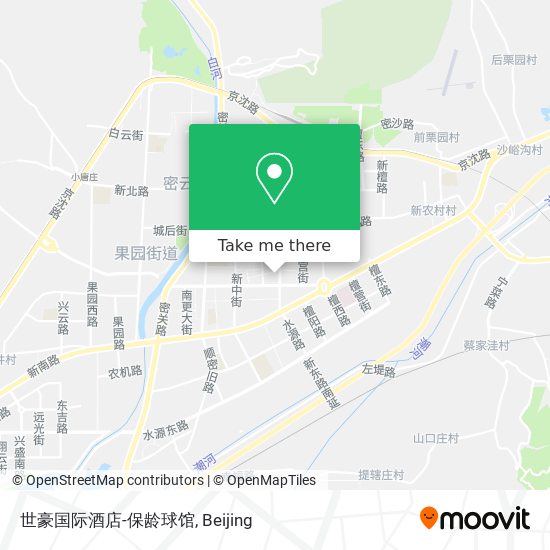 世豪国际酒店-保龄球馆 map