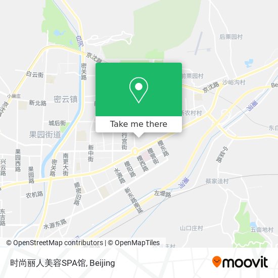 时尚丽人美容SPA馆 map