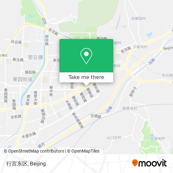 行宫东区 map