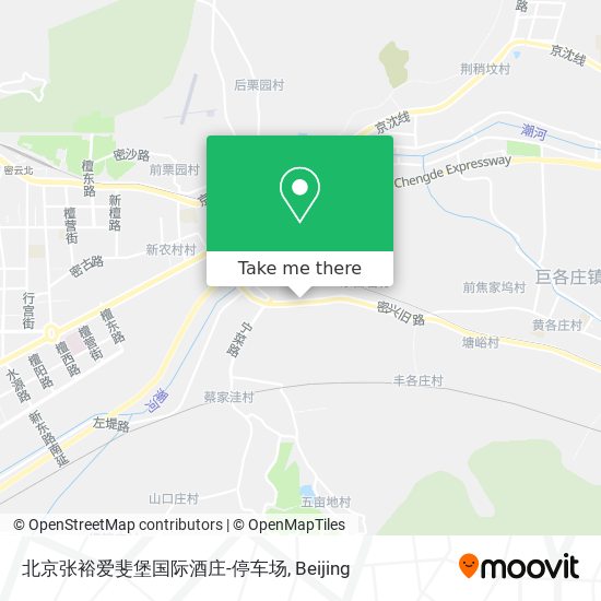 北京张裕爱斐堡国际酒庄-停车场 map