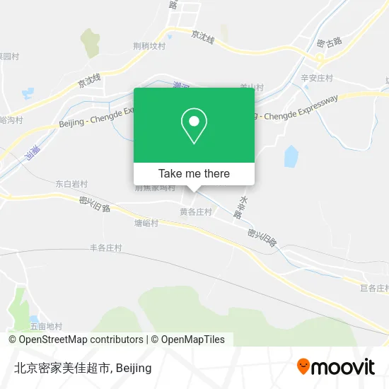 北京密家美佳超市 map