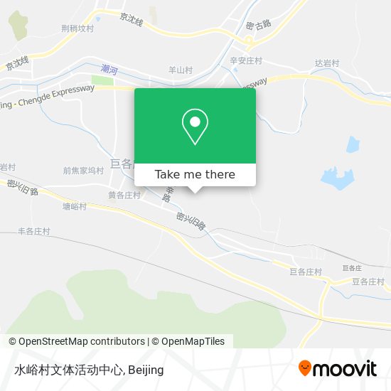 水峪村文体活动中心 map