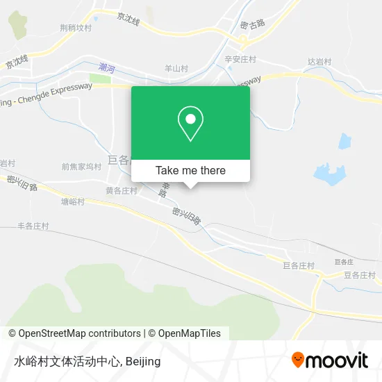 水峪村文体活动中心 map