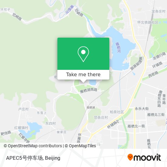 APEC5号停车场 map