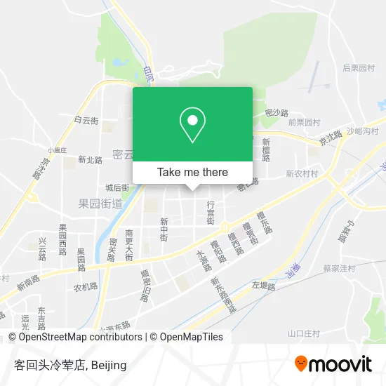 客回头冷荤店 map