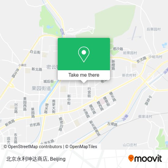 北京永利坤达商店 map