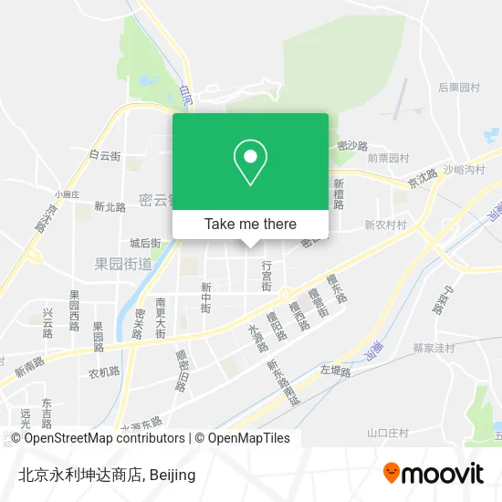 北京永利坤达商店 map