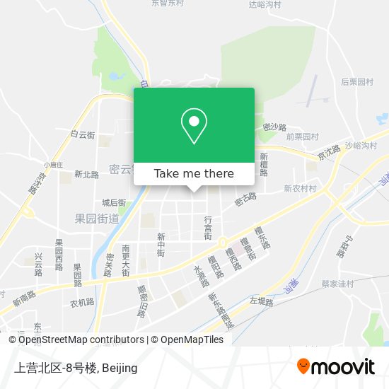 上营北区-8号楼 map