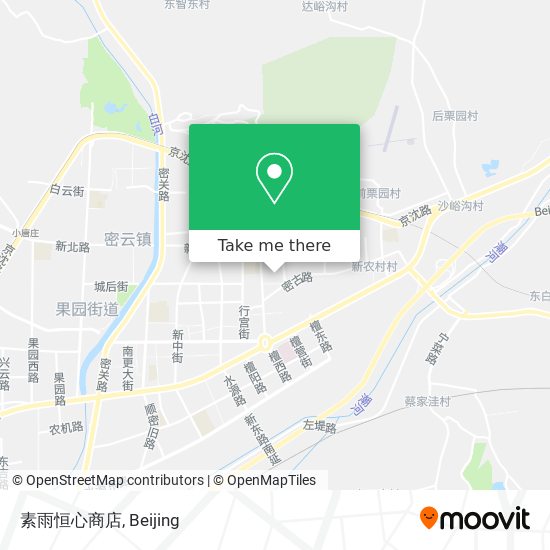 素雨恒心商店 map