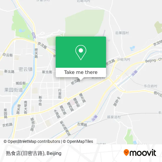 熟食店(旧密古路) map