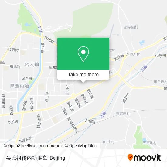 吴氏祖传内功推拿 map