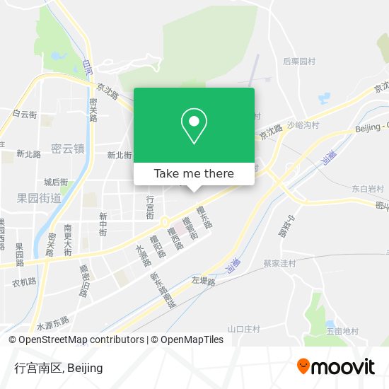 行宫南区 map