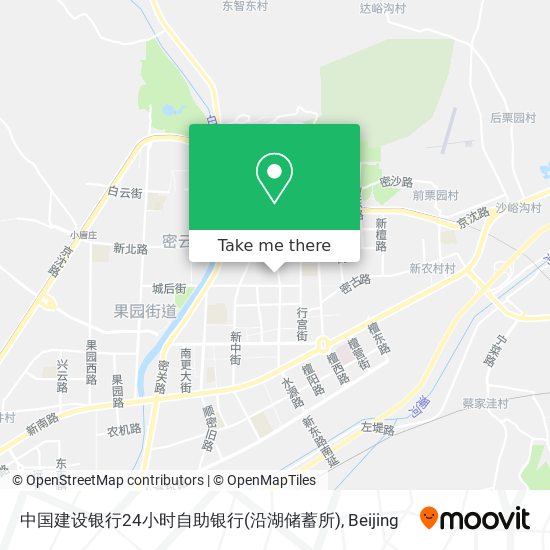 中国建设银行24小时自助银行(沿湖储蓄所) map
