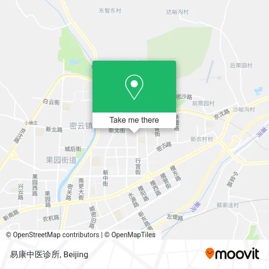易康中医诊所 map
