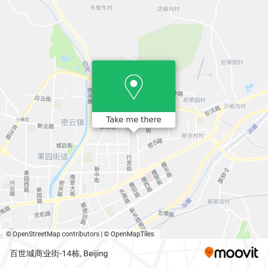 百世城商业街-14栋 map