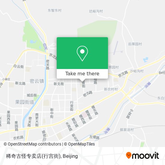 稀奇古怪专卖店(行宫街) map