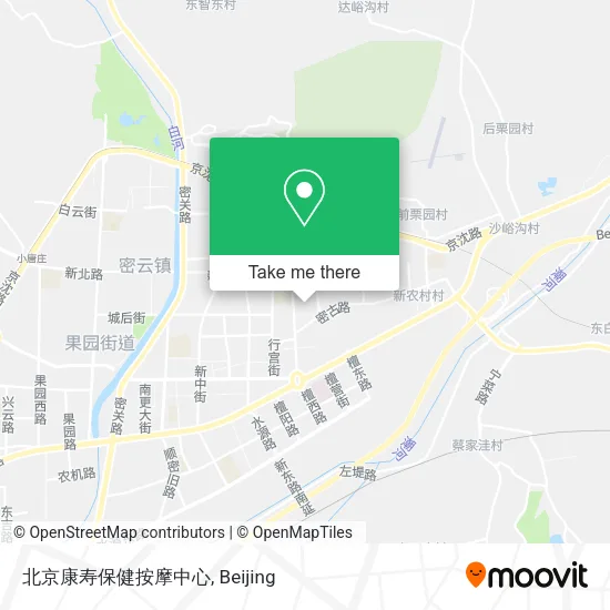 北京康寿保健按摩中心 map