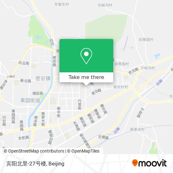 宾阳北里-27号楼 map