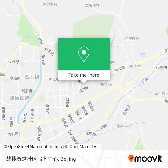 鼓楼街道社区服务中心 map