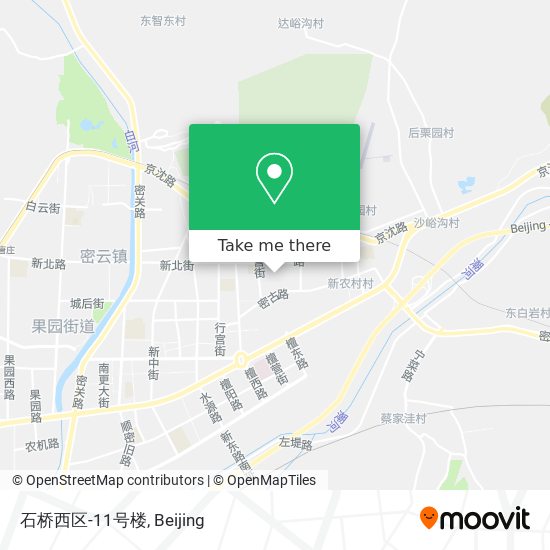 石桥西区-11号楼 map