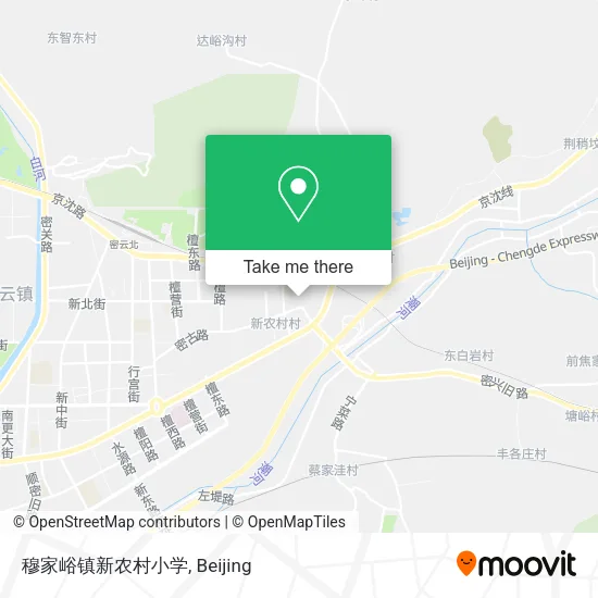 穆家峪镇新农村小学 map