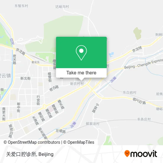 关爱口腔诊所 map