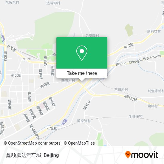 鑫顺腾达汽车城 map