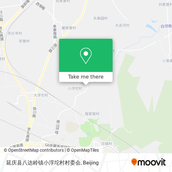 延庆县八达岭镇小浮坨村村委会 map