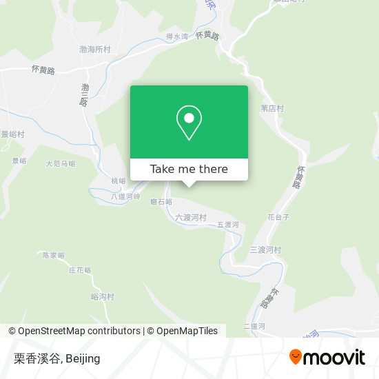 栗香溪谷 map