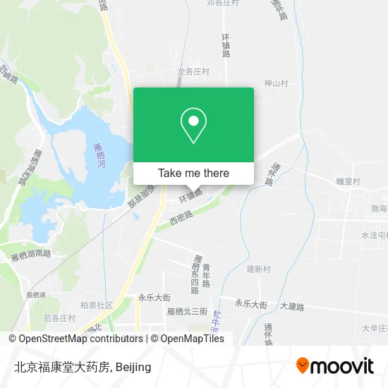 北京福康堂大药房 map