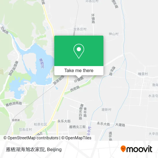 雁栖湖海旭农家院 map