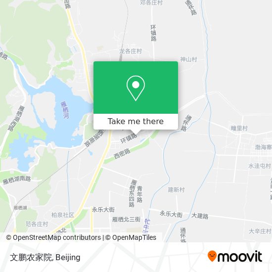 文鹏农家院 map