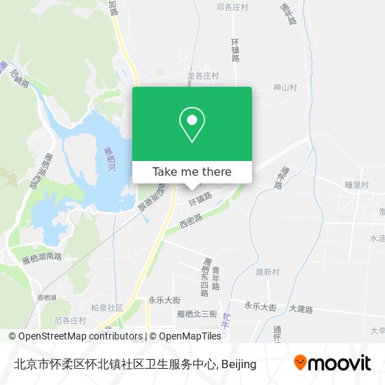 北京市怀柔区怀北镇社区卫生服务中心 map
