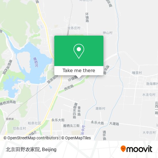 北京田野农家院 map