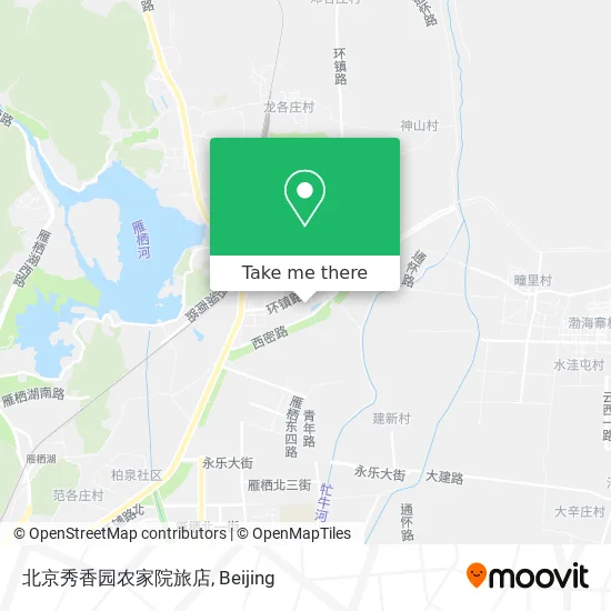 北京秀香园农家院旅店 map