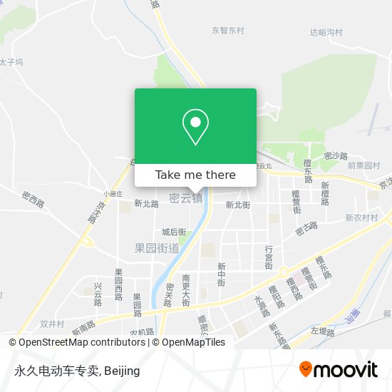 永久电动车专卖 map