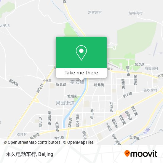 永久电动车行 map